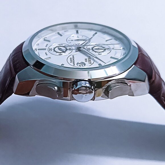 NEW STOCK - TISSOT Swiss Chronograph Tachymeter Quartz Formal Men's Wristwatch - Picture 5 of 9